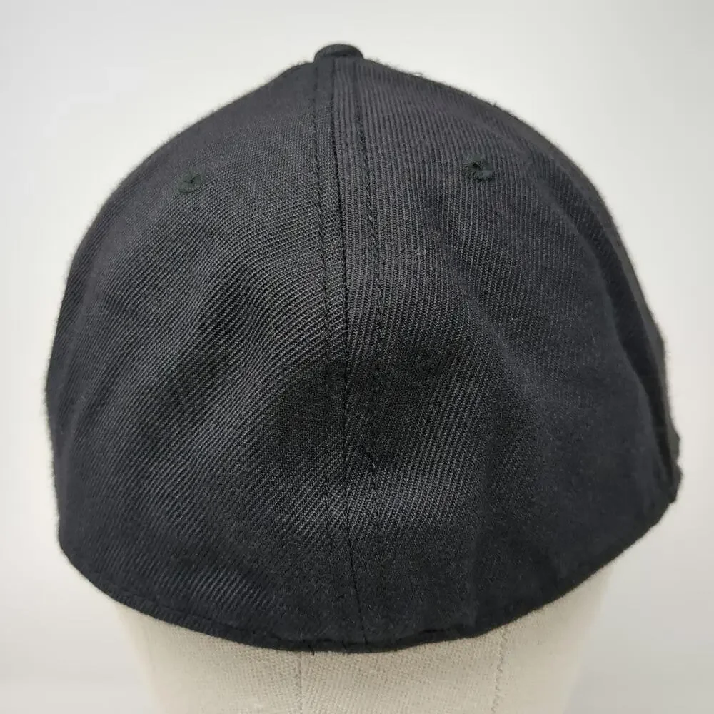 Bioworld Baseball Cap Black M Superman Shield Raised Embroidery Stretch hat